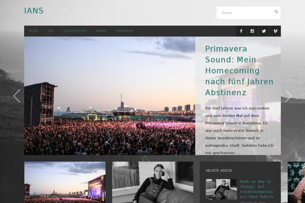 On Demand theme site design template sample