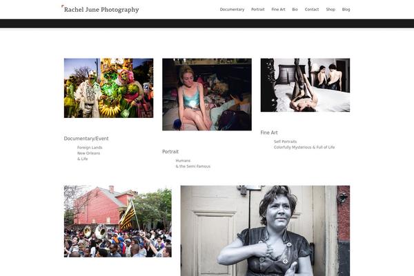 Snapshot theme site design template sample