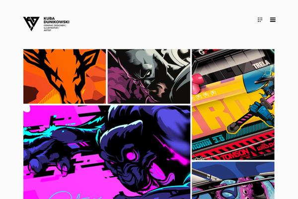 KON/CEPT theme site design template sample