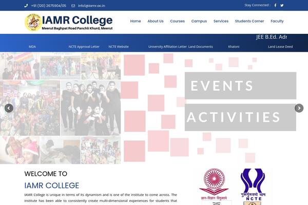 iamrcoe.com site used Borvel