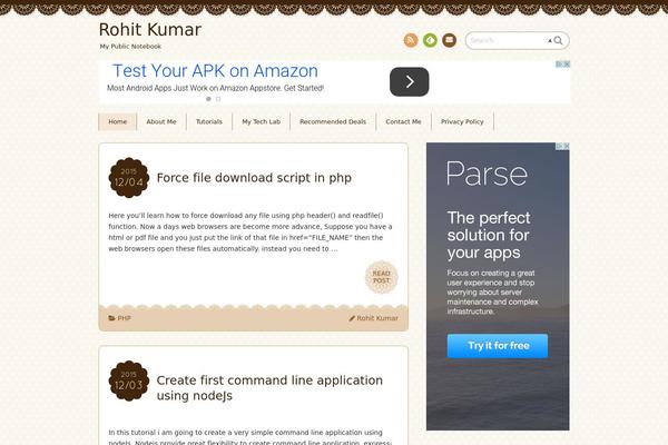 Allium theme site design template sample