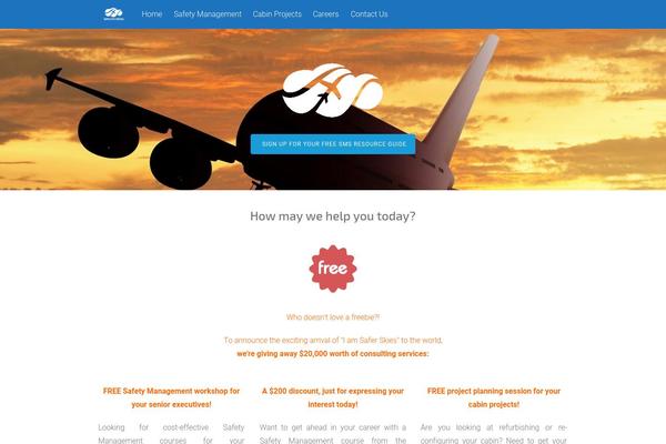 Tesseract theme site design template sample