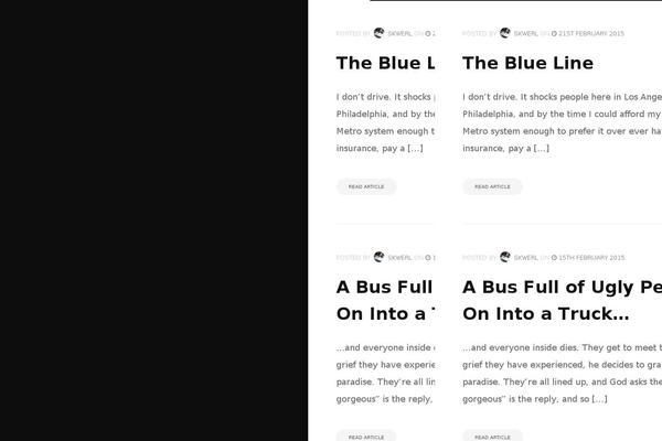 Site using WP Colored Coding plugin