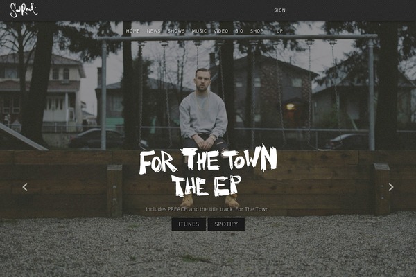 iamsonreal.com site used Sonreal