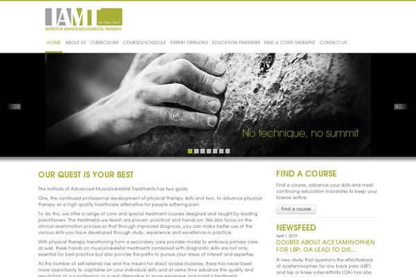 iamt.org site used Iamt