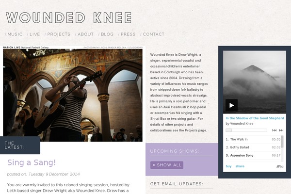 BlankSlate theme site design template sample