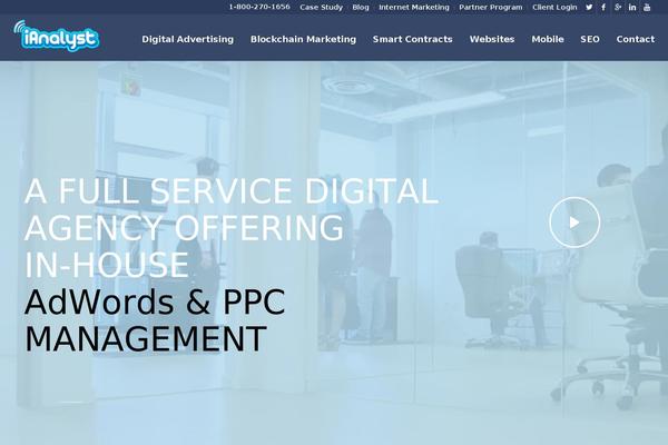 Enfold theme site design template sample