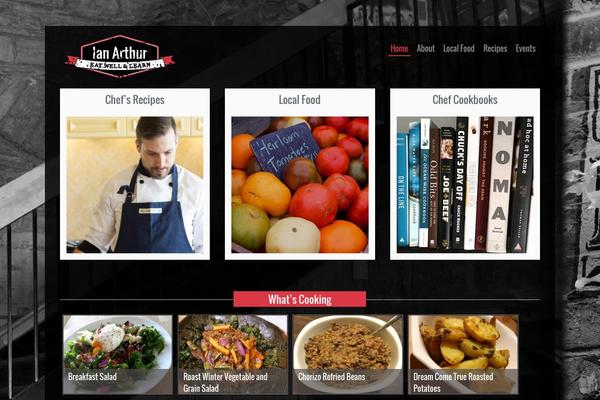 Lava theme site design template sample