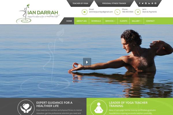 Chameleon theme site design template sample