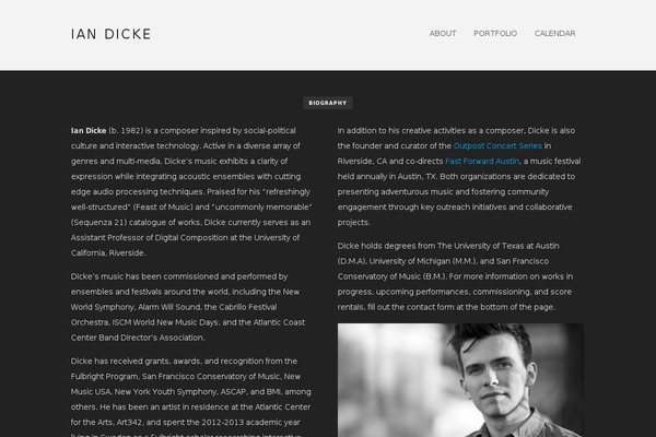 Site using WordPress Vimeo videos plugin