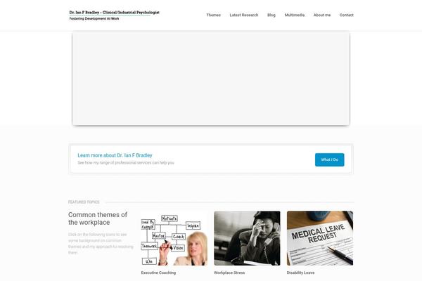 iBusiness theme site design template sample