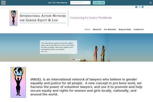 Site using WP Tiles plugin