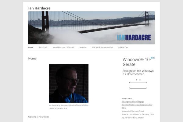 ianhardacre.com site used Iah