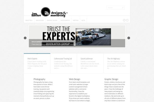 Trim theme site design template sample