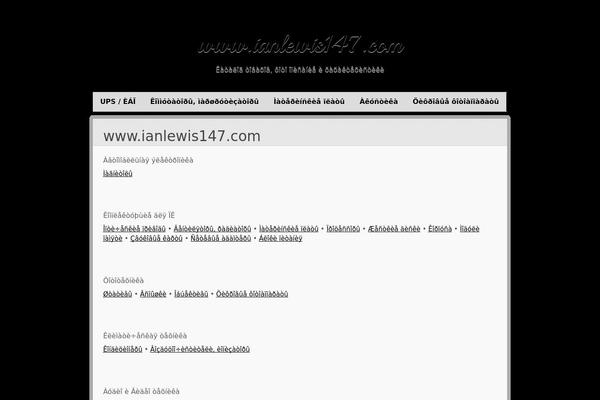 Rundown theme site design template sample