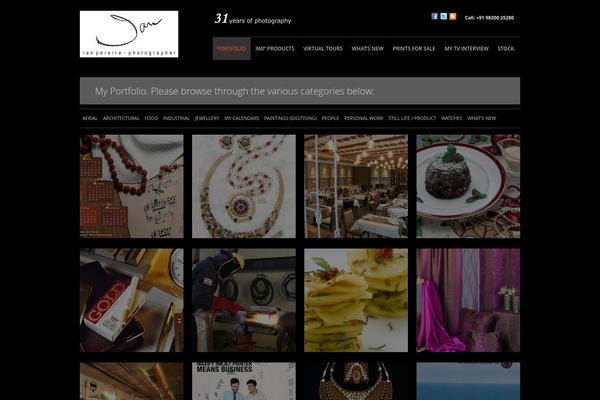 ianpereira.com site used Rime