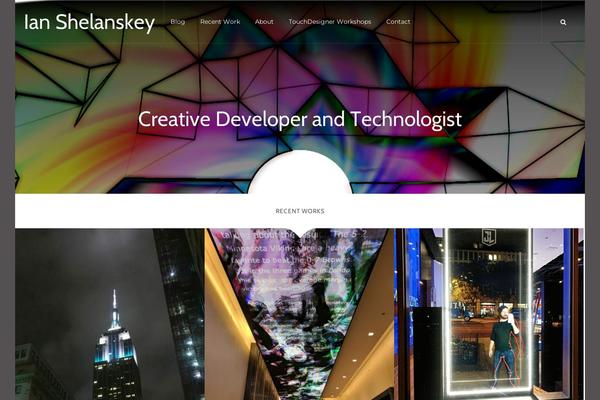 ianshelanskey.com site used Verity