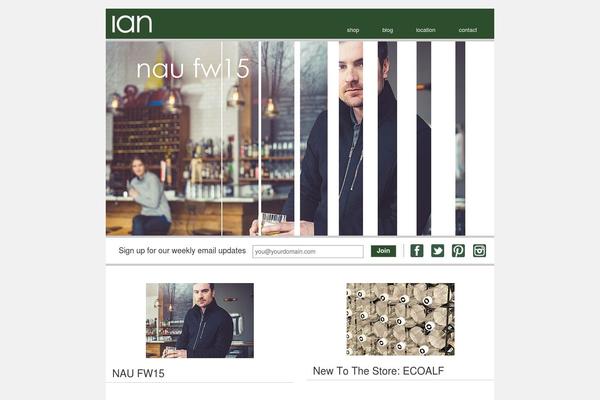 ianshop.com site used Ian