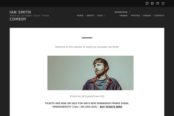Crawford theme site design template sample