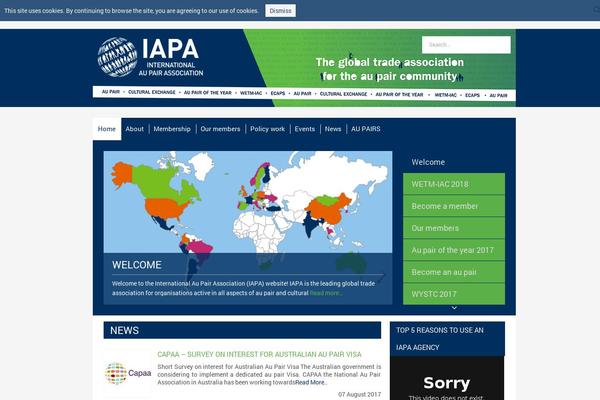 Work-travel-company theme site design template sample