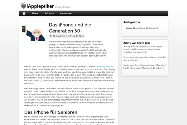 Iblogpro theme site design template sample