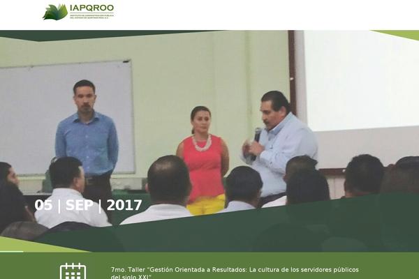 iapqroo.org.mx site used Versatile-v1-00