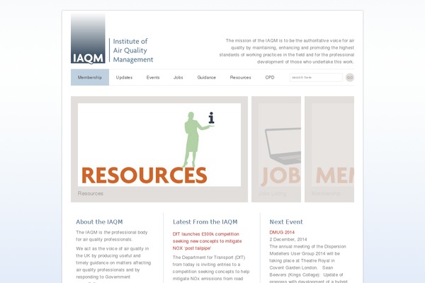 Quantum theme site design template sample