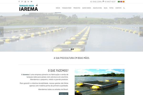 Enfold theme site design template sample