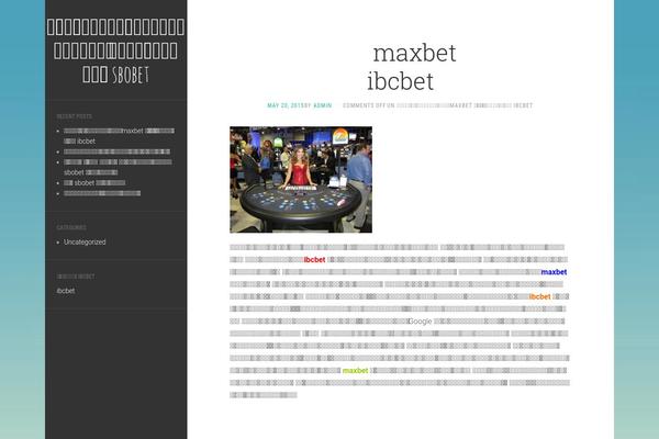 Flat theme site design template sample