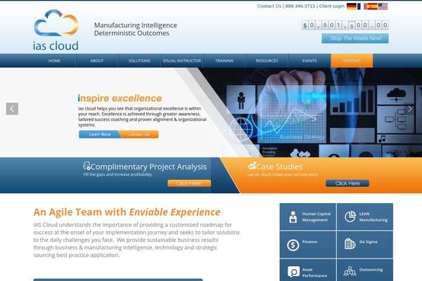 Site using Advanced iFrame plugin