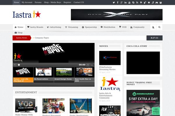 Goodnews 5.5 theme site design template sample