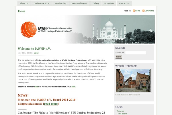 Misty Look theme site design template sample