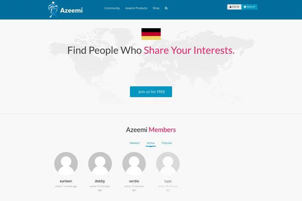 Site using BuddyPress Notification Widget plugin