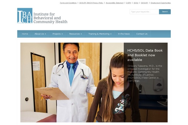 ibachsd.org site used Grand College V1.09