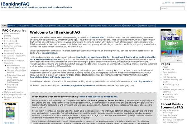 ibankingfaq.com site used Twenty Sixteen