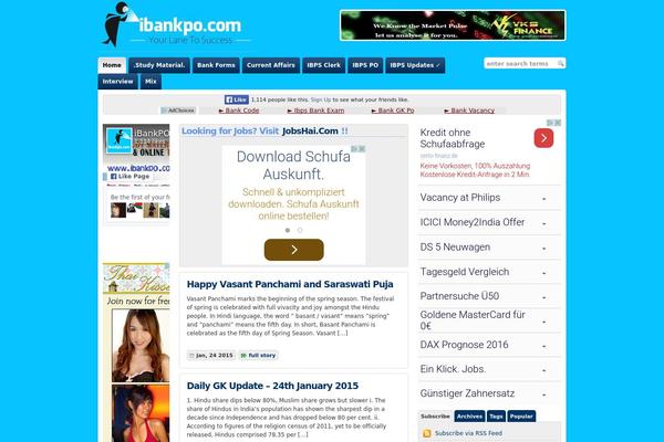 Wp Chatter theme site design template sample