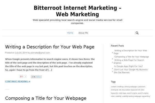 Graphy theme site design template sample