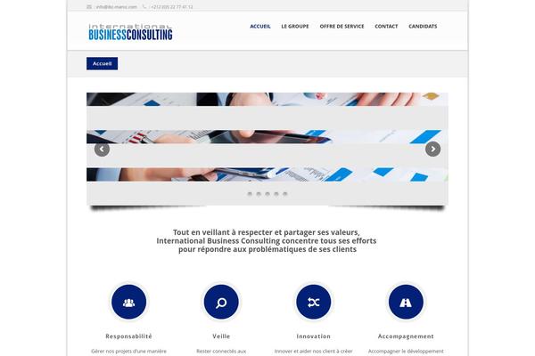 Unfinityplus theme site design template sample