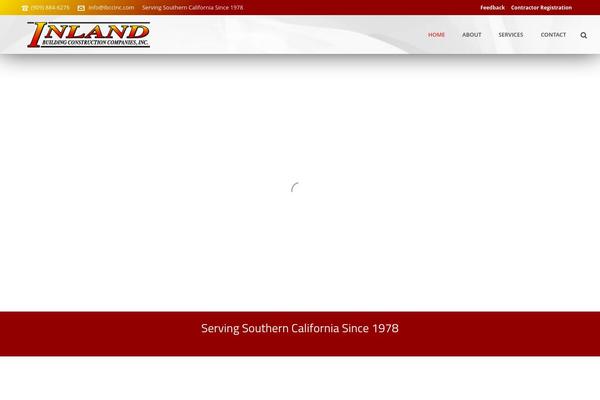 Inland theme site design template sample