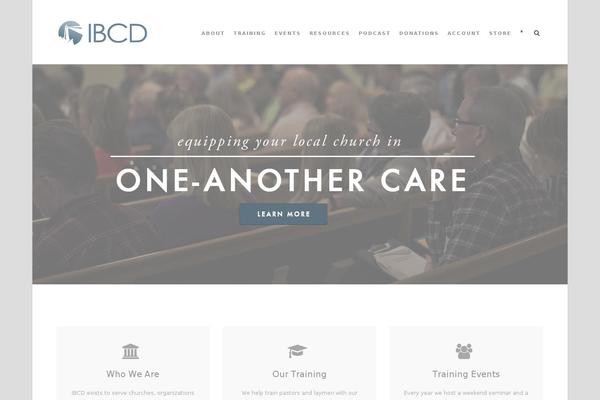 ibcd.org site used Graceatwork-divi