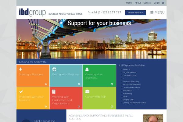 Dynamik Gen theme site design template sample