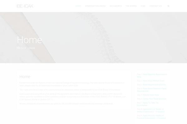 Ark theme site design template sample