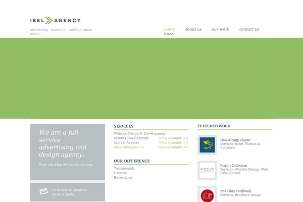 minimalism theme site design template sample