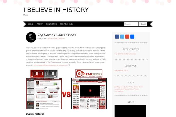 Adelle theme site design template sample