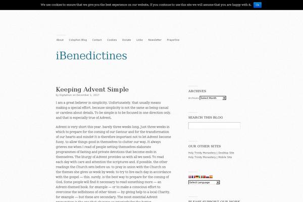 Modernist theme site design template sample