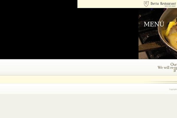 MyCuisine theme site design template sample