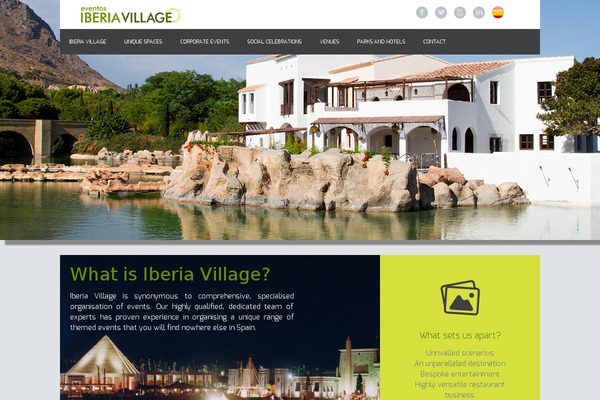 Tisson theme site design template sample