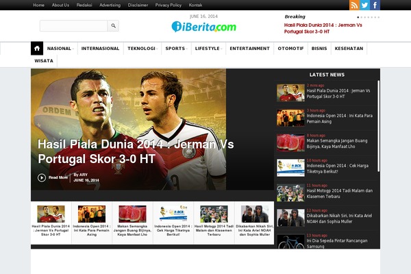 Inter theme websites examples