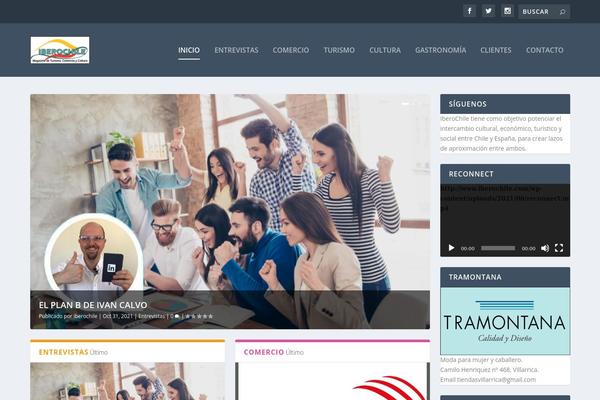 iberochile.com site used Extra-hijo