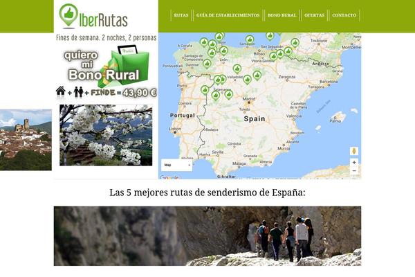 iberrutas.com site used Wptraveler